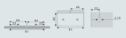 Glass clamp